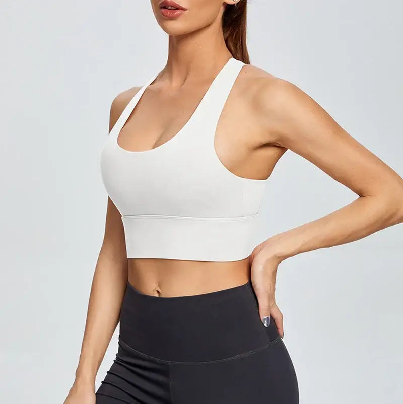 Women Cross Back Sports Bra Plus Size