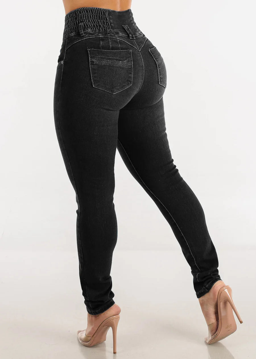 Women Washed Pencil Jeans