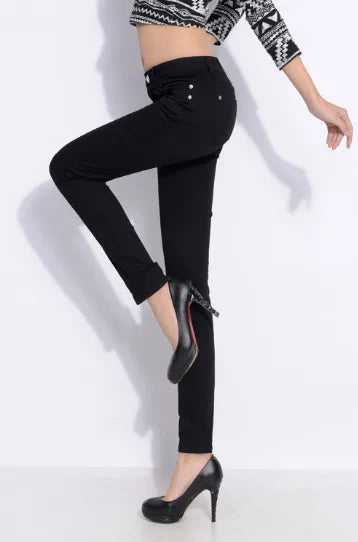 Women White Office Pants
