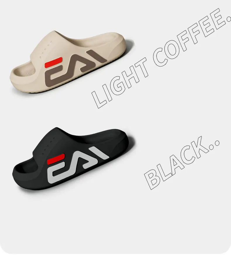 Men Extra Thick Air Cushion Summer Slides