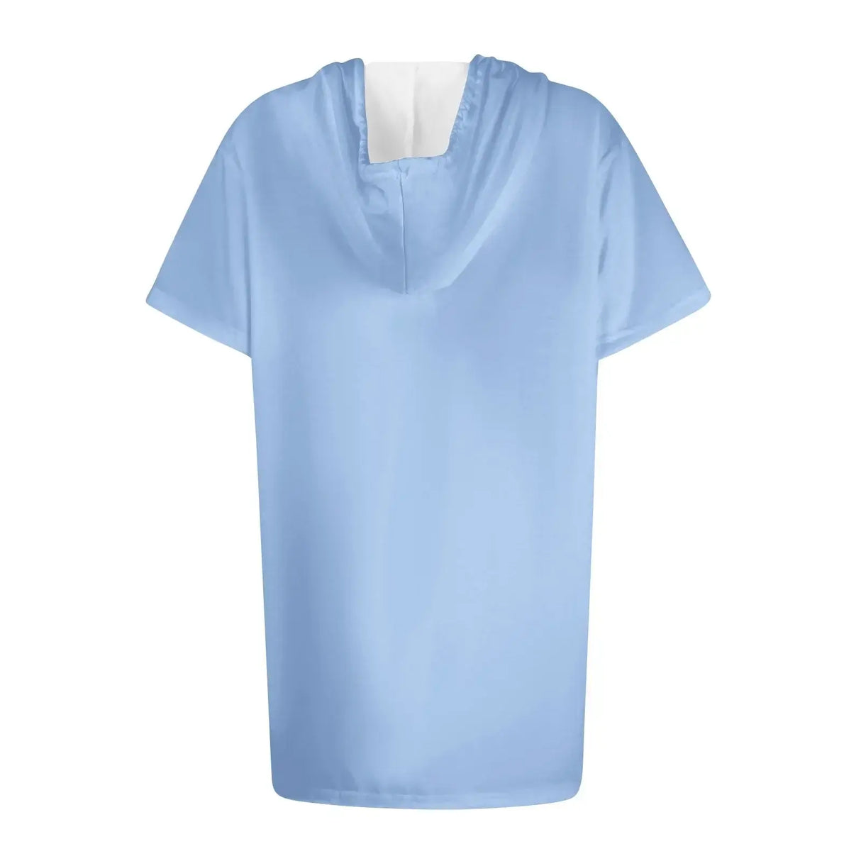 Women Oversized Short Sleeve Hoodie