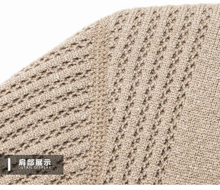 Men V-Neck Cardigan Sweater