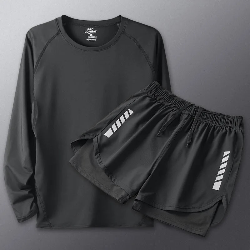 Men Swimwear Set Beach Surf Suit