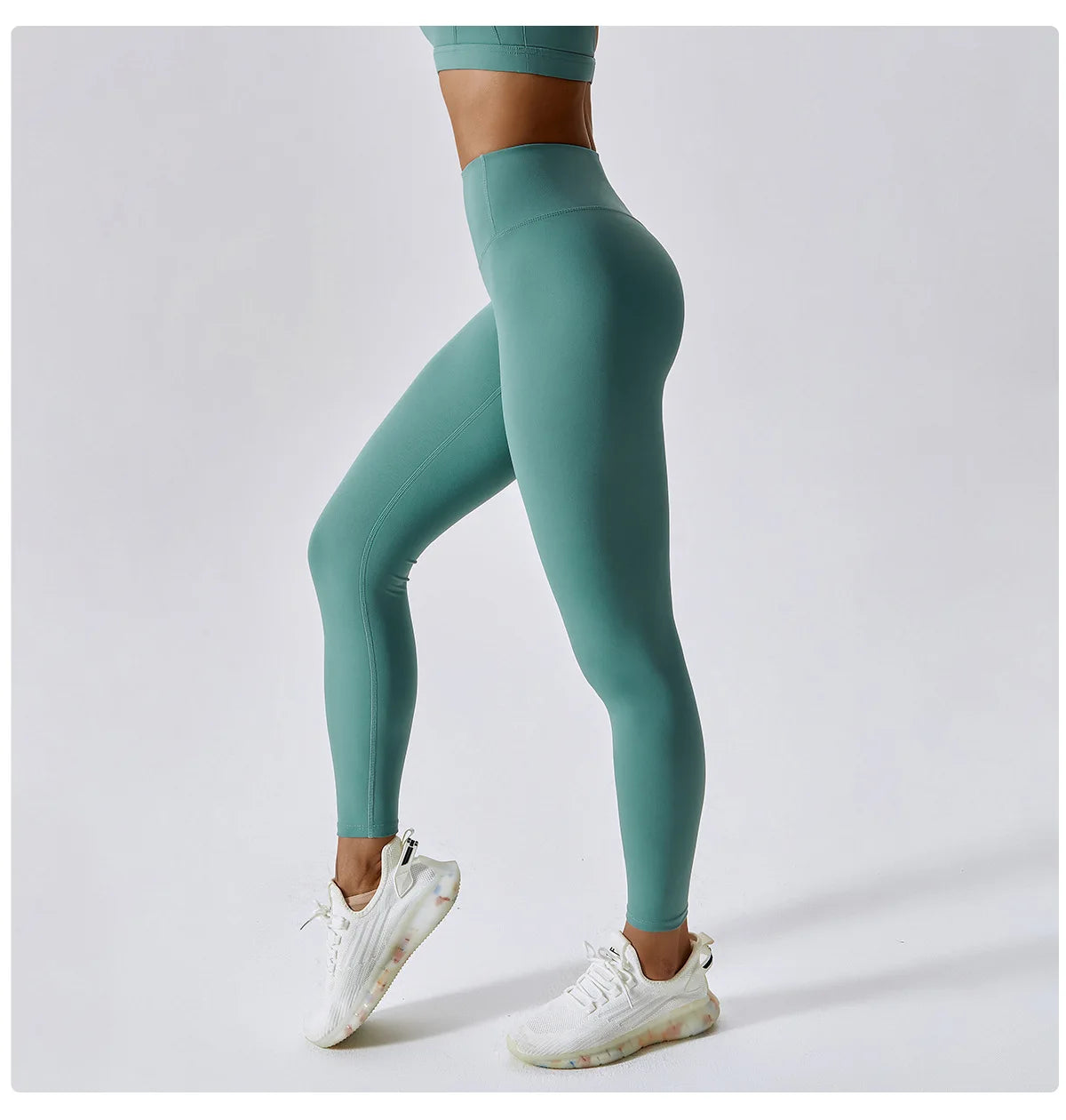 Summer Breathable Women's Yoga Leggings – High Waist Gym Workout Pants