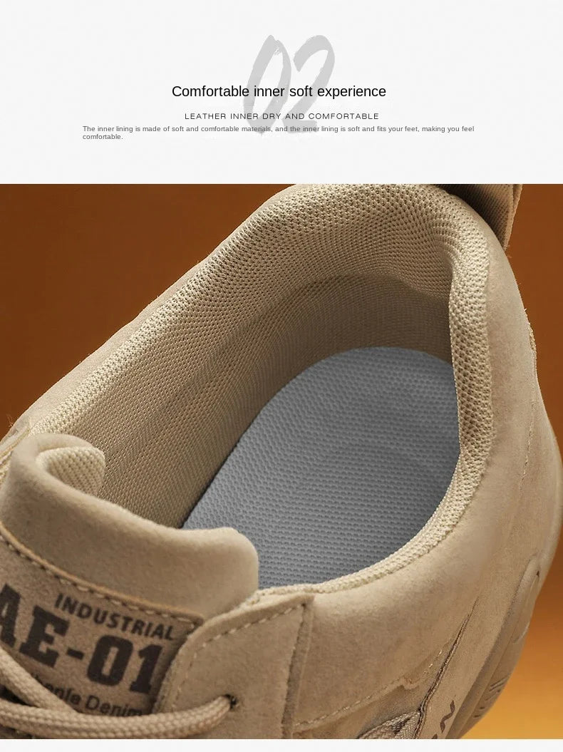 Men Casual Non Slip Ankle Boots