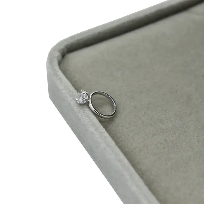 Exquisite newborn baby angel ring with sparkling crystal, perfect for infants aged 0-6 months, unisex design by THINKTHENDOG.