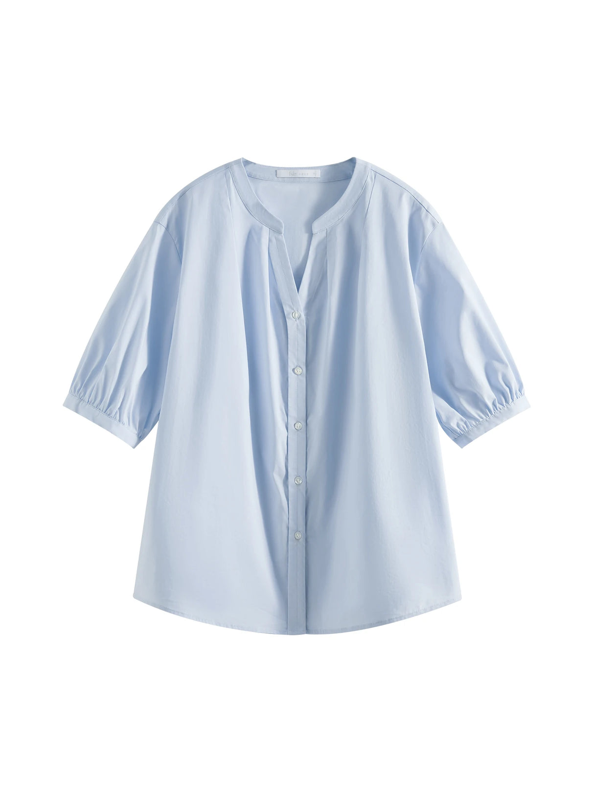 Women Pleated Office Relaxed Fit Blouse