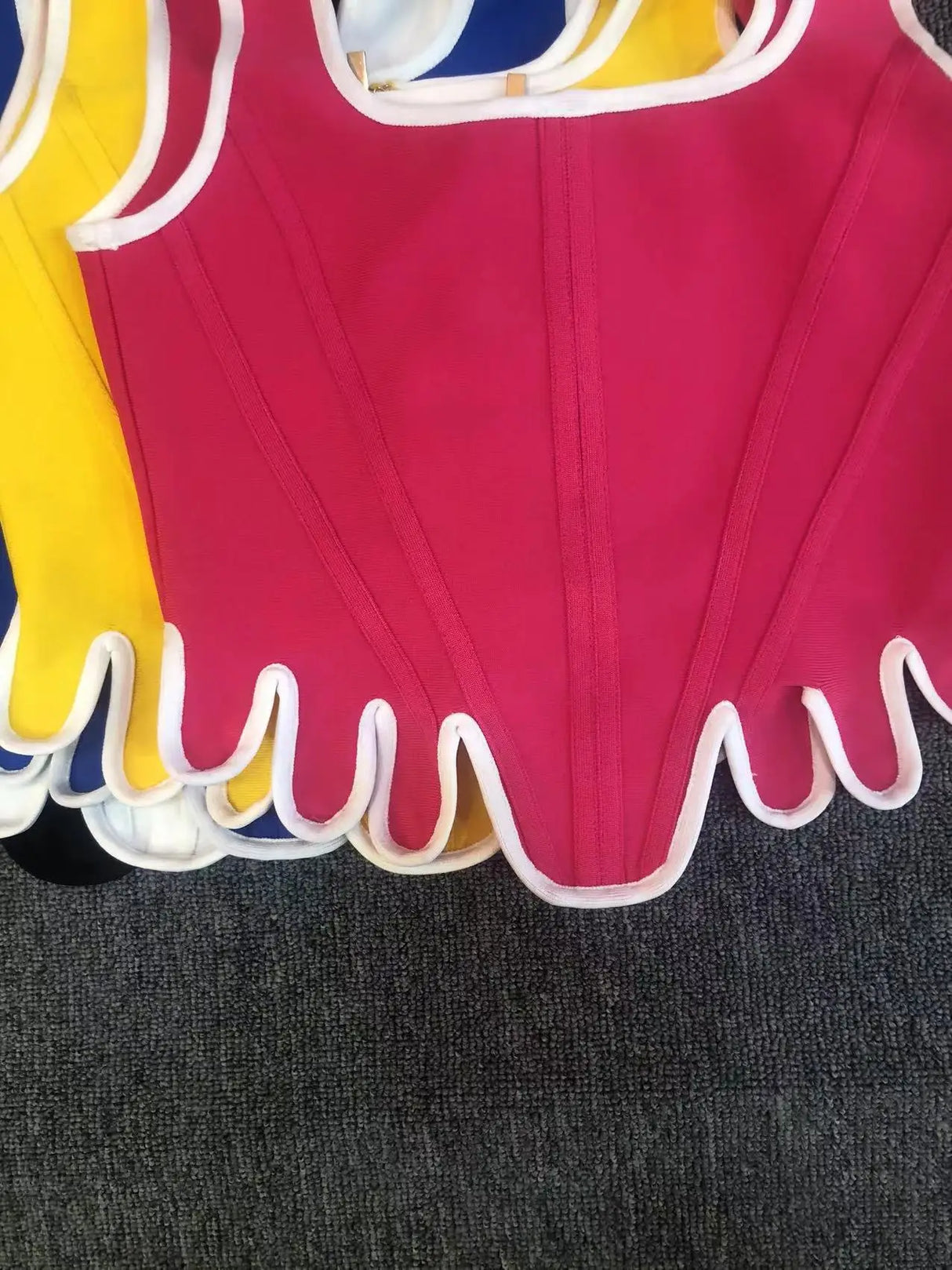 Women Bandage Hem Tank Top