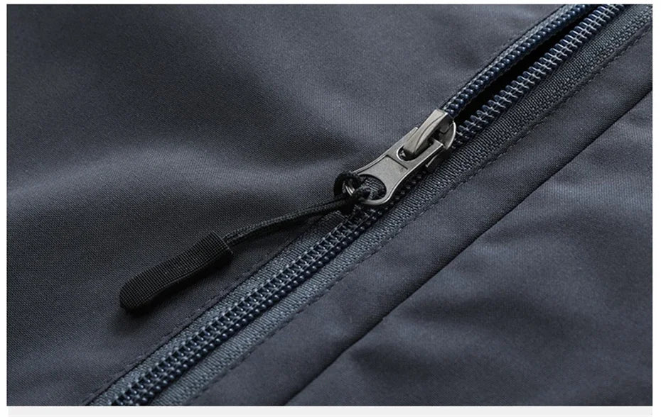 Men's Plus Size Waterproof Windbreaker