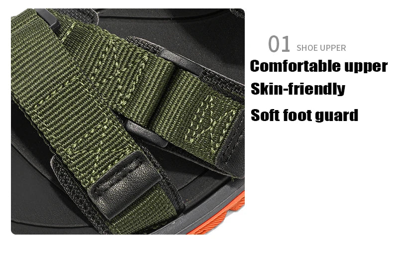 Men Breathable Flat Beach Sandals