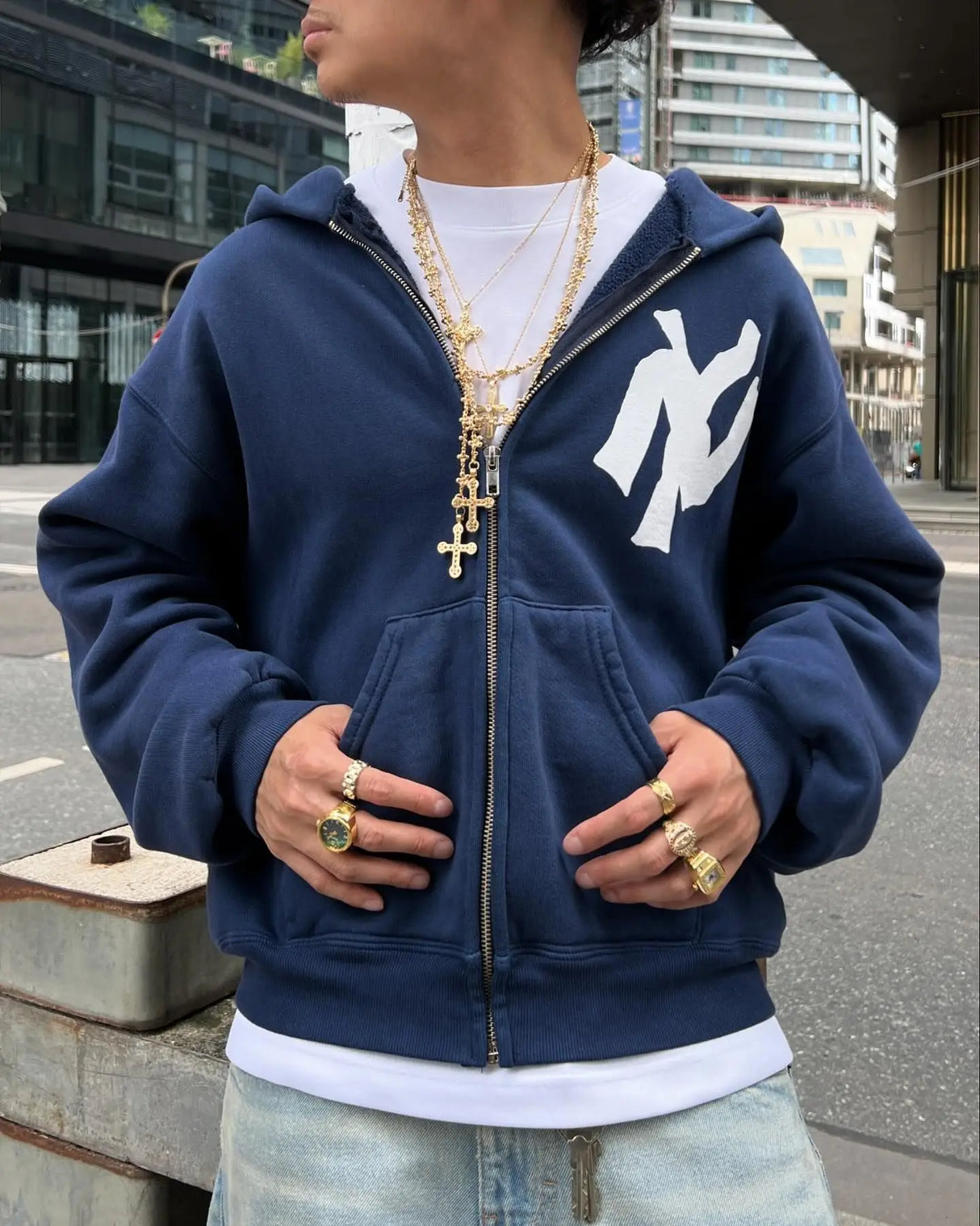 Women's Y2K Retro Letter Hoodie