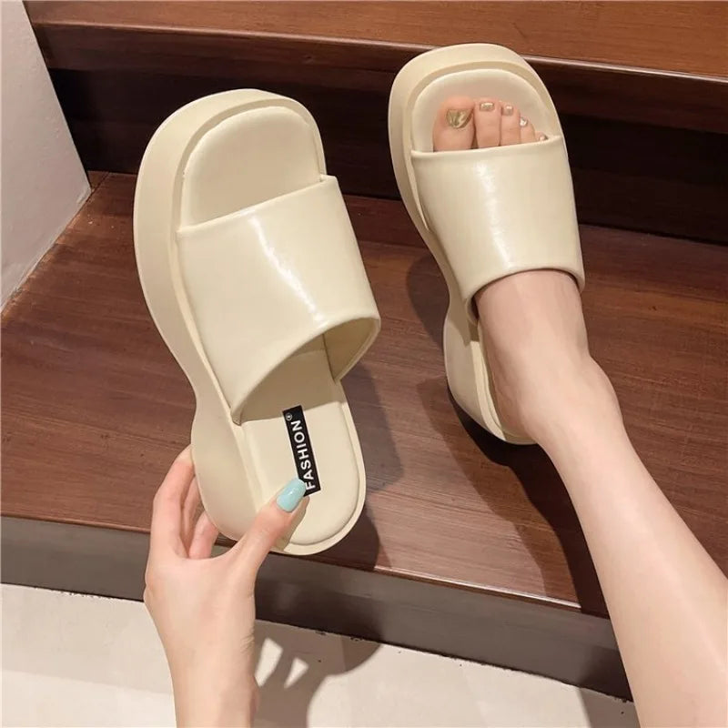 Embroidery Mesh Beaded Mary Jane Ballet Flats