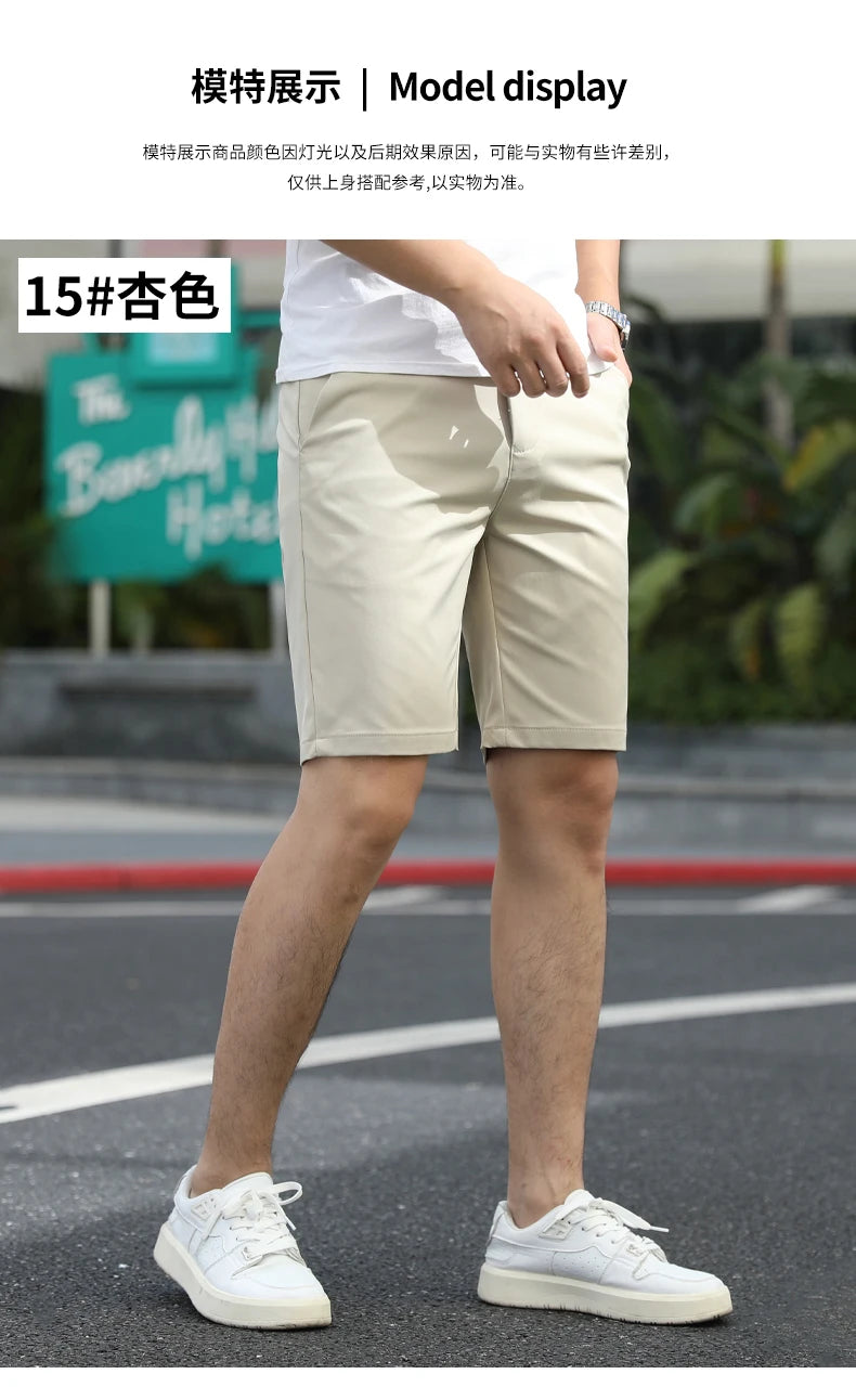 Men Business Casual Shorts