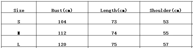 Size chart for women's sheer chiffon sunscreen shirt, with bust, length, and shoulder measurements in cm.