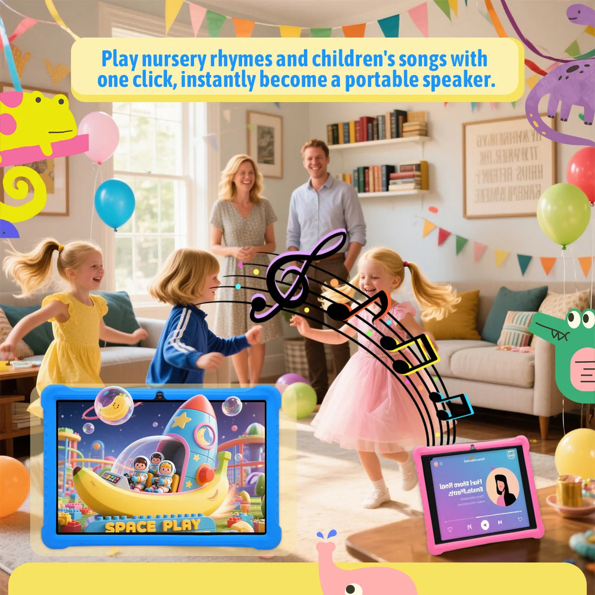 Kids 10.1-Inch Android Learning Tablet