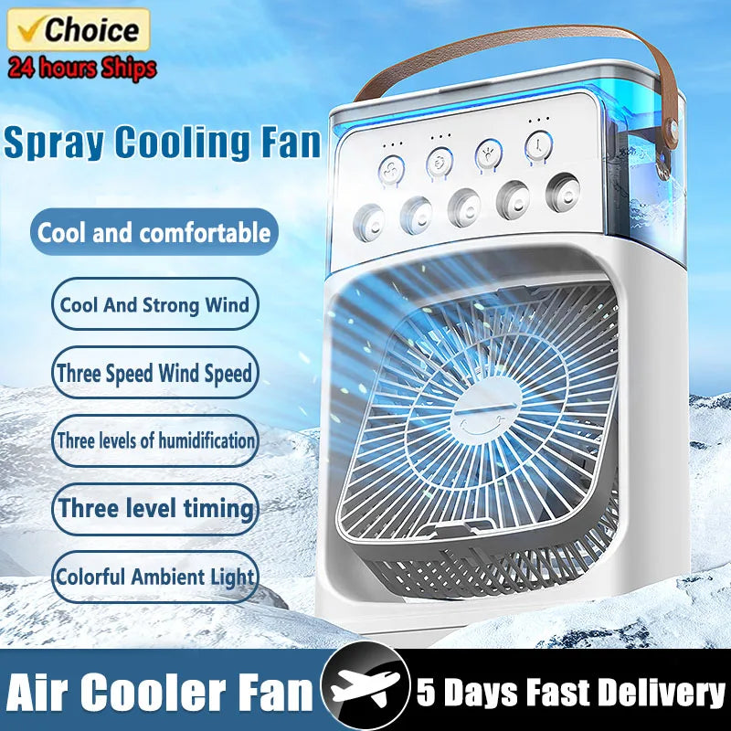 3-in-1 Small Air Conditioner Fan