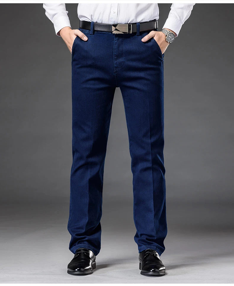 Men Classic Straight Jeans