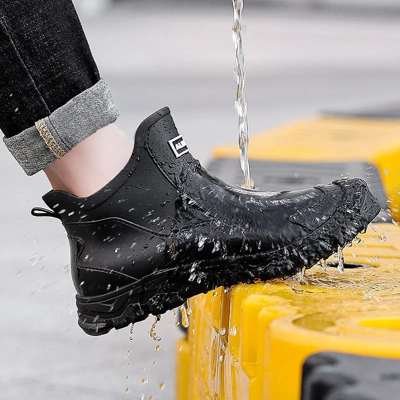 Men’s Waterproof Outdoor Rain Boots