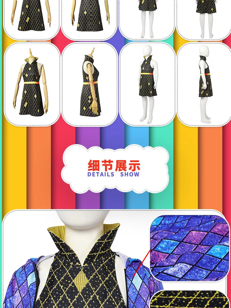 Disney Element City Fire Cosplay Dress