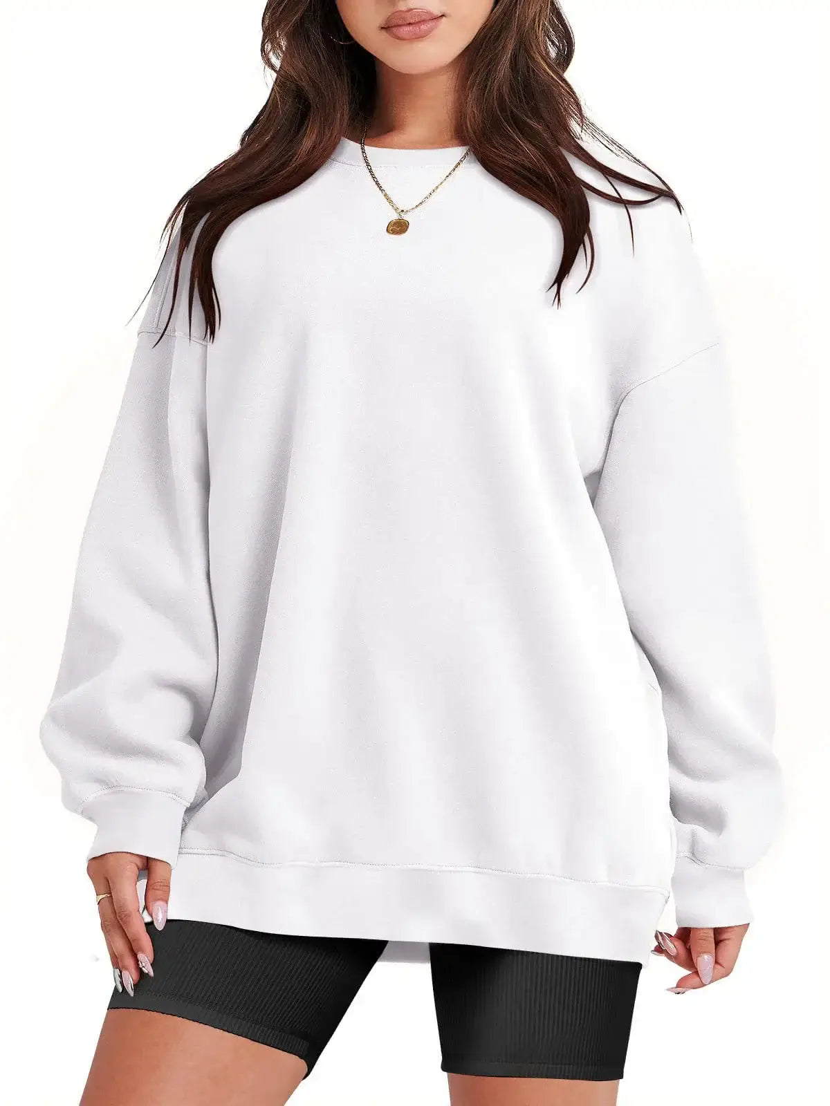 Women Oversized Pullover Sweatshirt Casual Street Top