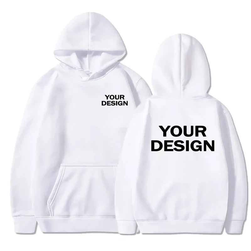 Men Custom Print Hoodie