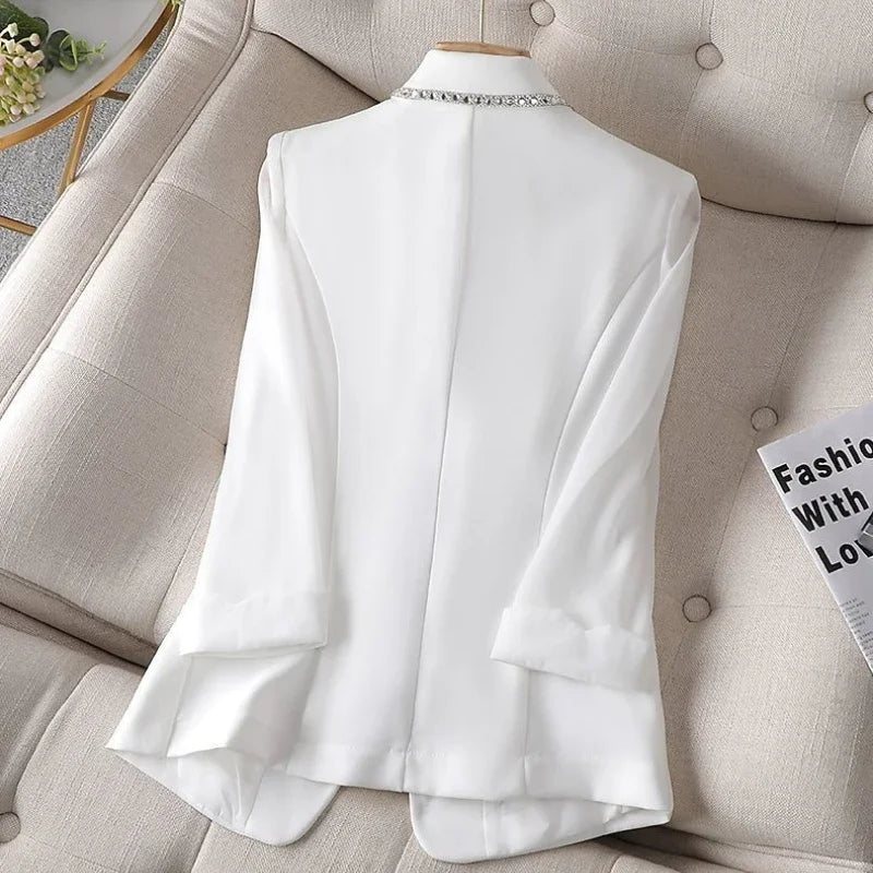 ShineGlam™ – Sequin Blazer (Glitter Glam for Spring/Autumn, Night Out Outerwear)