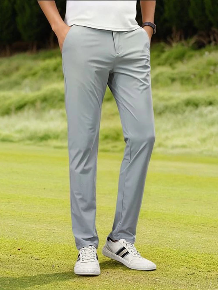 Men Slim Fit Golf Pants