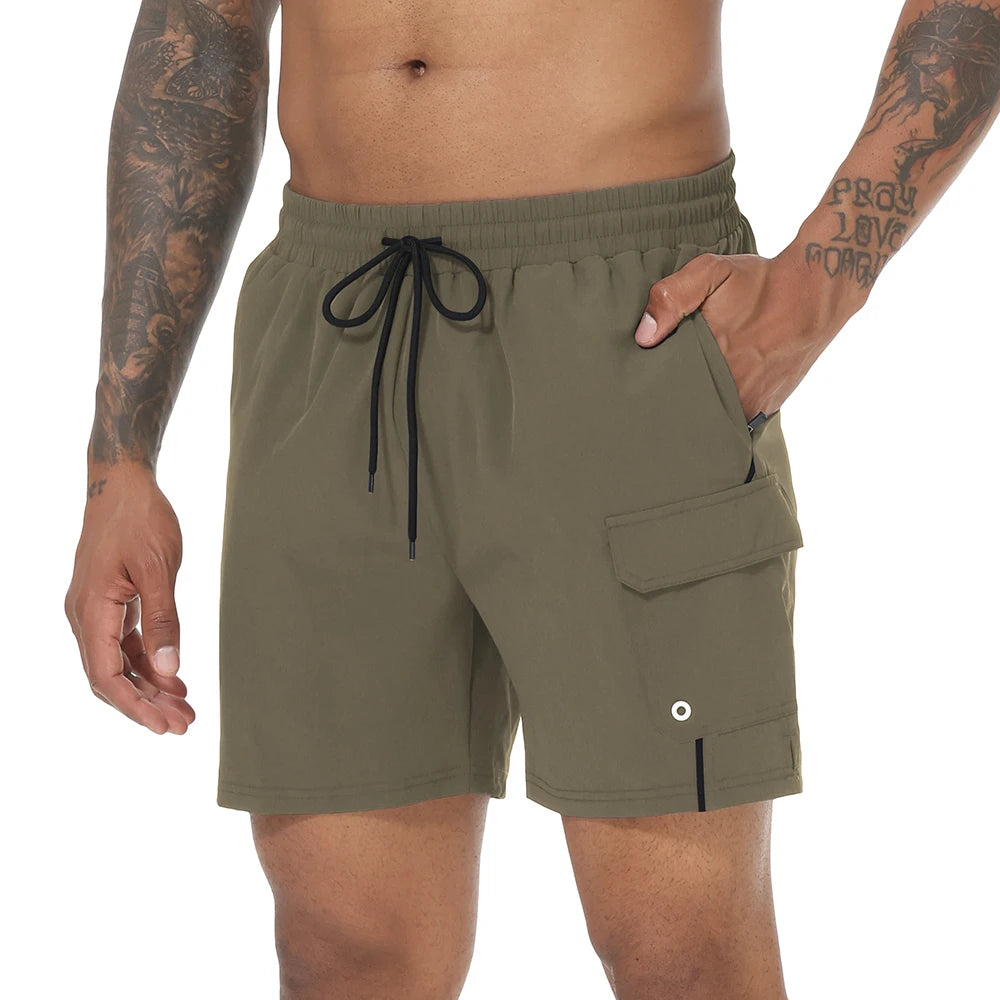 Men Quick Dry Swim Shorts