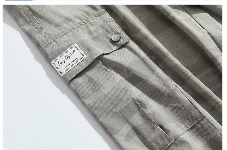 Plus Size Camouflage Cargo Pants