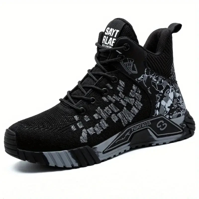 Men High Top Work Safety Boots