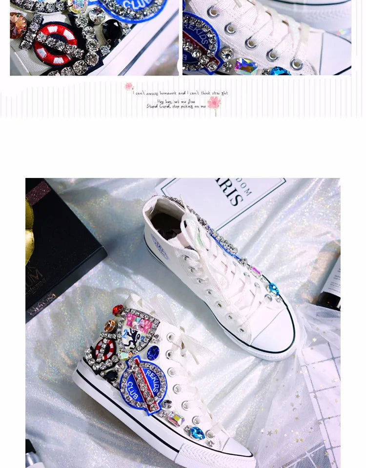 Women Canvas Shoes Platform Loafers Sneakers