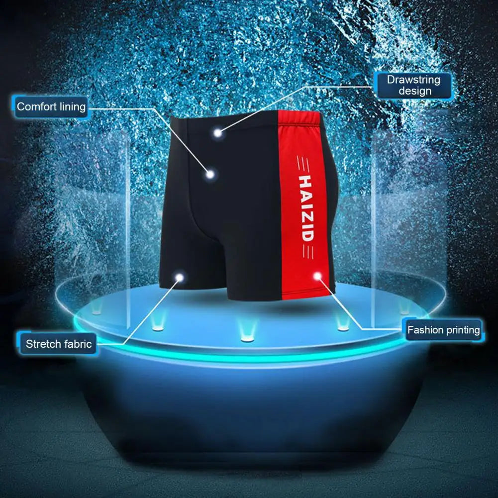 Men's Plus Size Swim Trunks Quick Dry