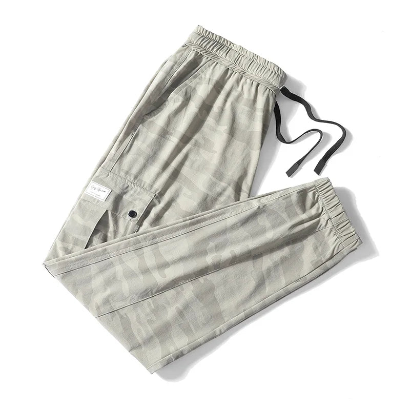 Plus Size Camouflage Cargo Pants