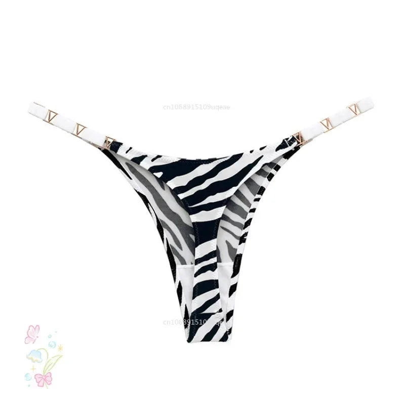 Women Breathable Lace Tangas