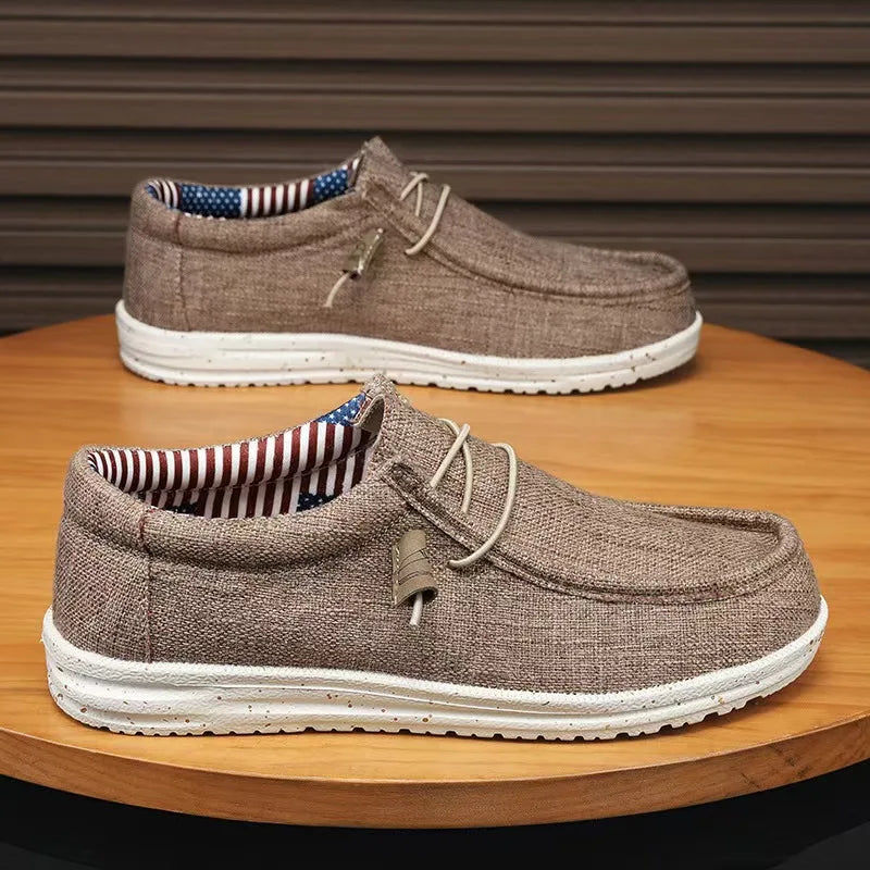 Men’s Canvas Slip-On Sneakers