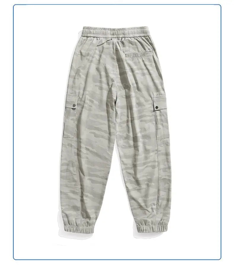 Plus Size Camouflage Cargo Pants