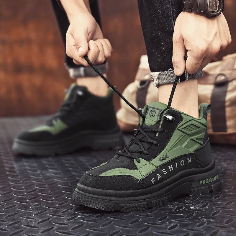 Men’s High-Top Outdoor Travel Boots