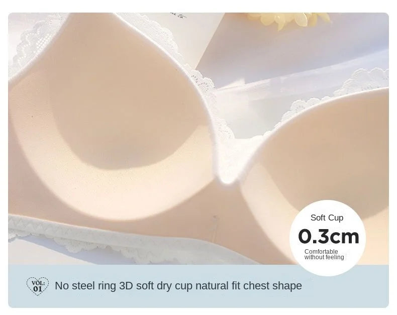 Women Ultra Thin Bra Set