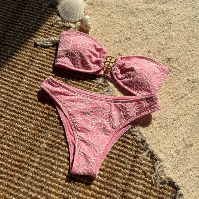 Women Macaron Bikini Lingerie