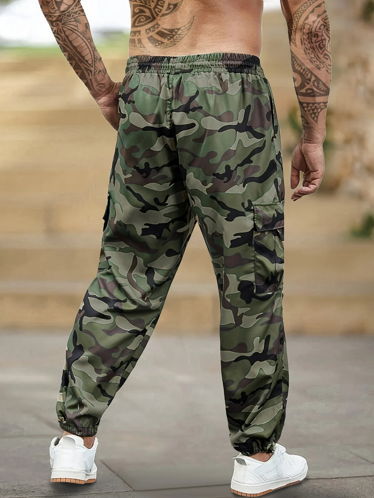 CamoEdge™ Men’s Trendy Camo Cargo Pants