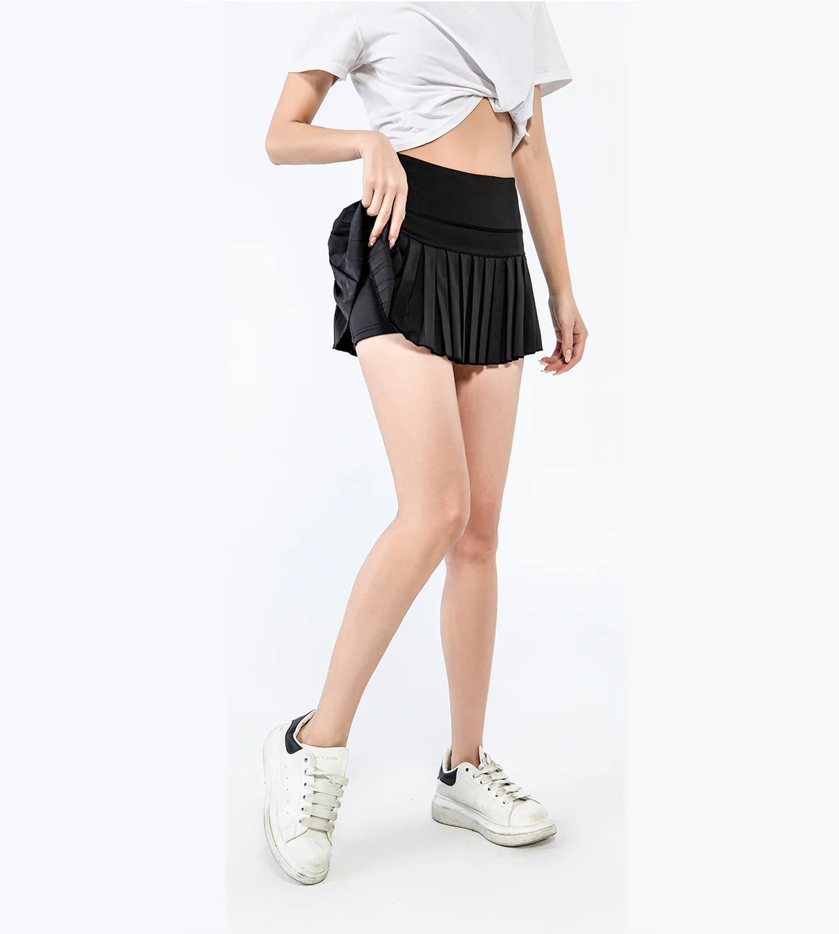 Women Tennis Pleated Skort