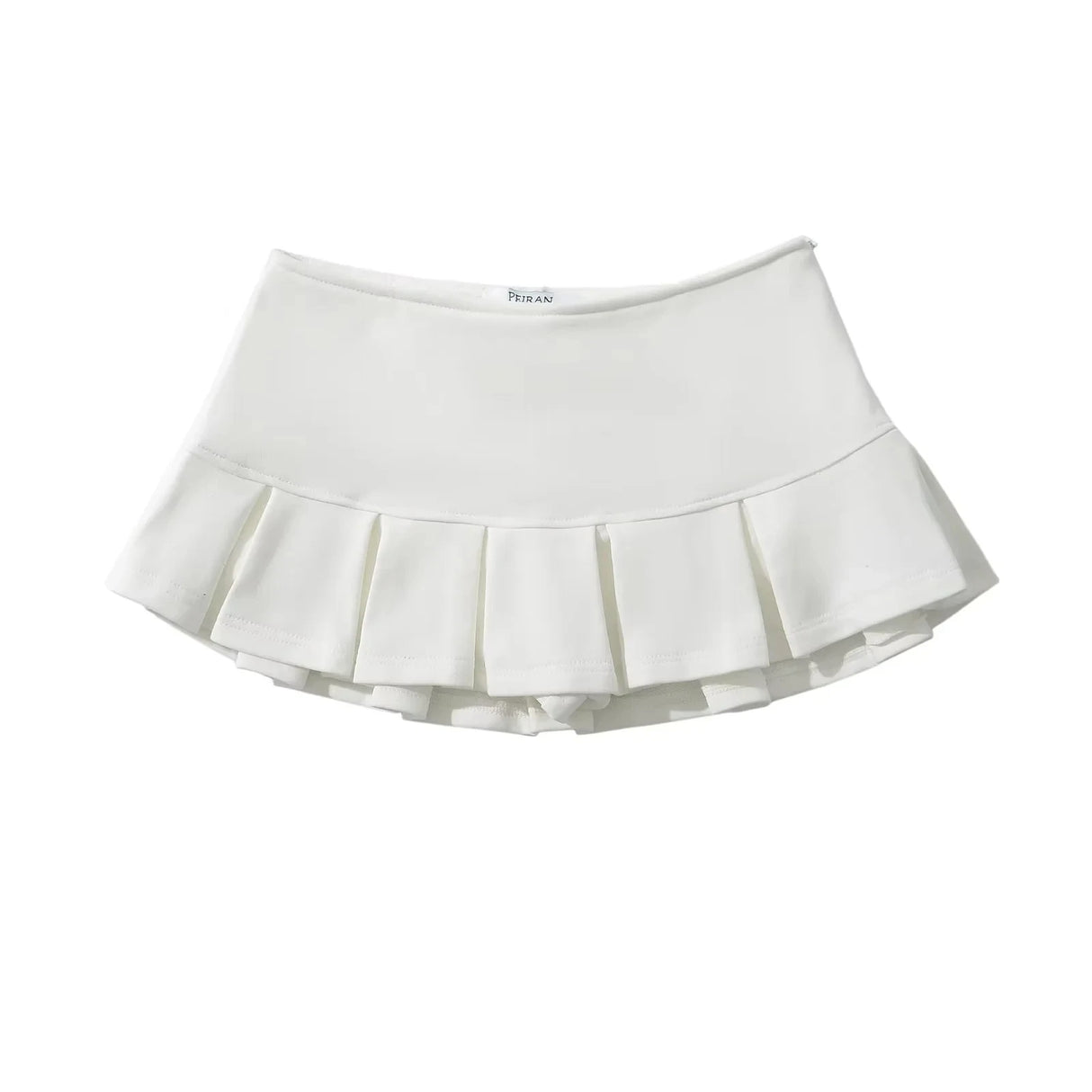 Women Wide Pleat Y2K Skirt