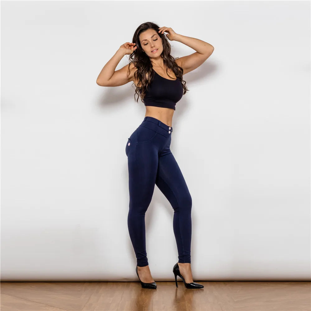 Women Stretch Slim Pencil Pants