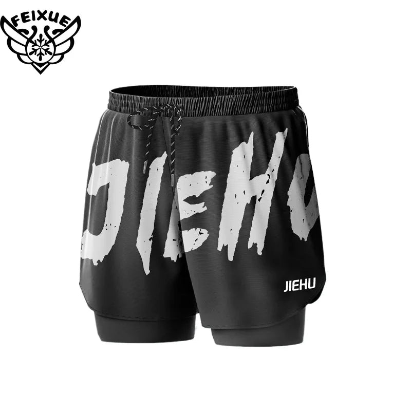 Men's Plus Size Beach Swim Shorts