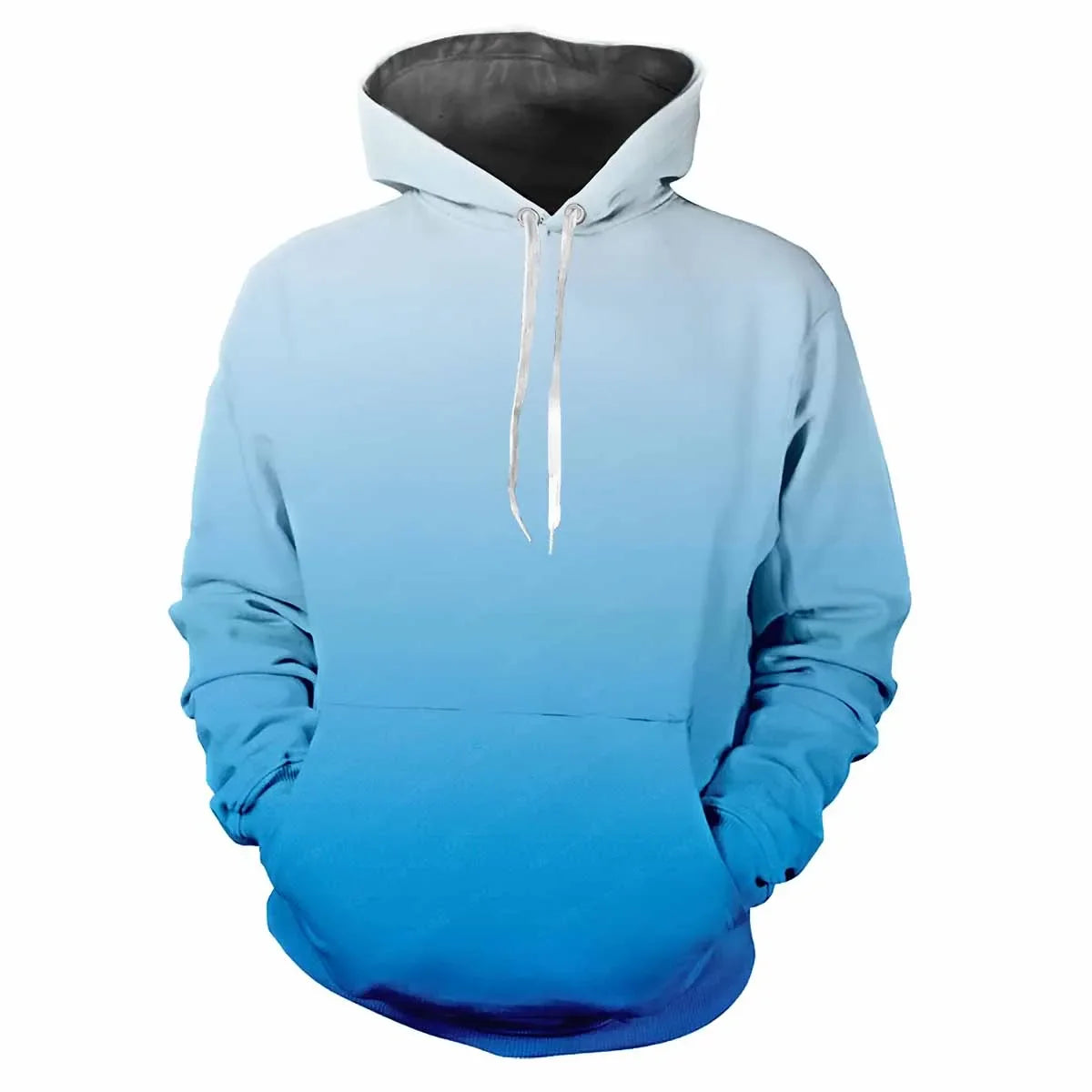 Men’s Gradient 3D Print Hoodie