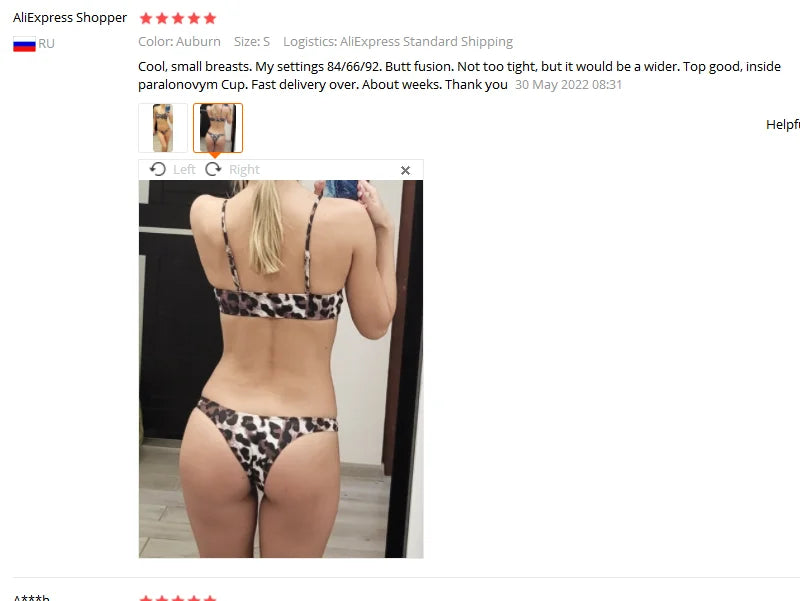 Leopard Push-Up Bikini