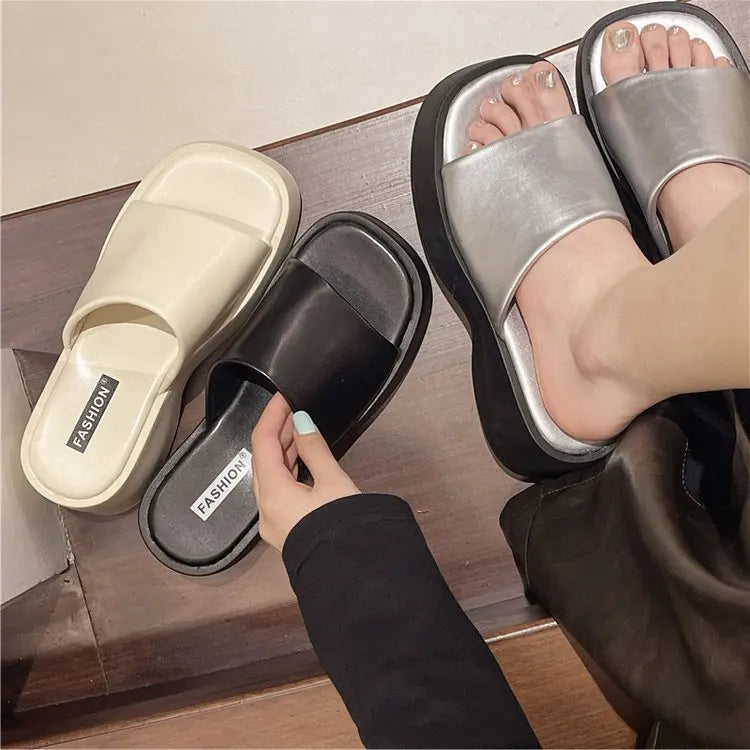 Embroidery Mesh Beaded Mary Jane Ballet Flats