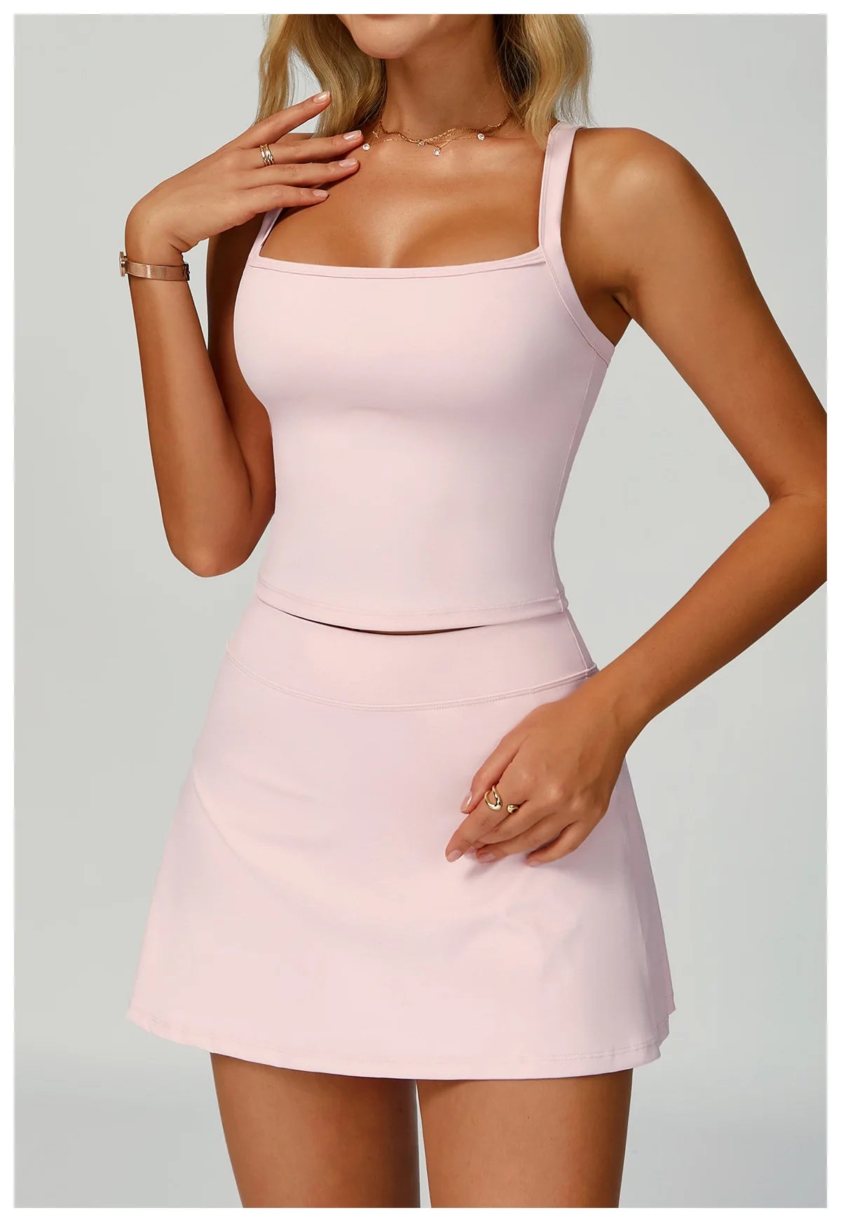 Women Tennis Skirt Sports Set