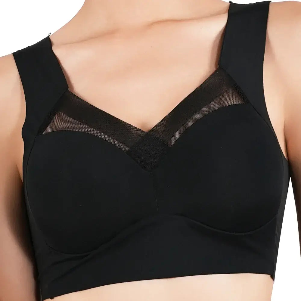 Women Ice Silk Seamless Push Up Bra