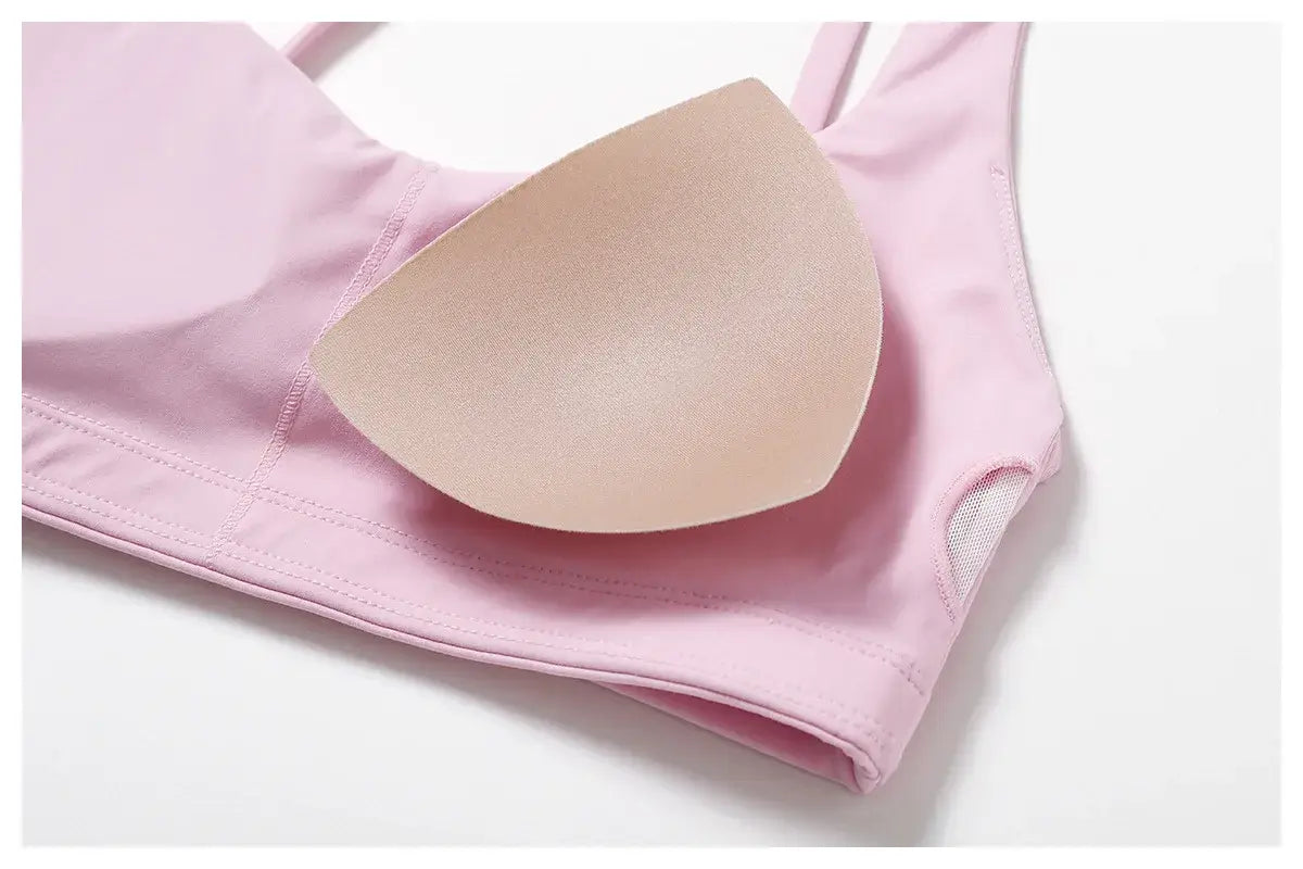 Women Push Up Yoga Fitness Bra